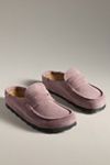 Birkenstock Naples Suede Clogs