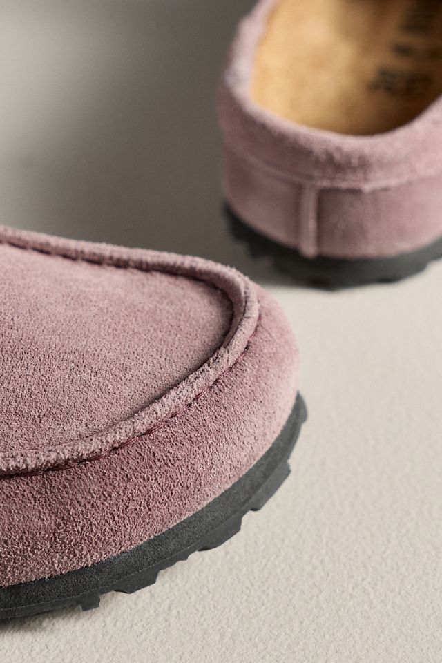 Birkenstock Naples Suede Clogs