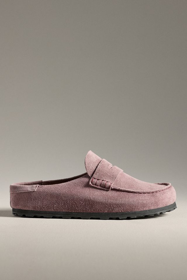 Birkenstock Naples Suede Clogs
