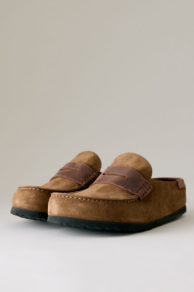 Birkenstock Naples Suede Clogs #2