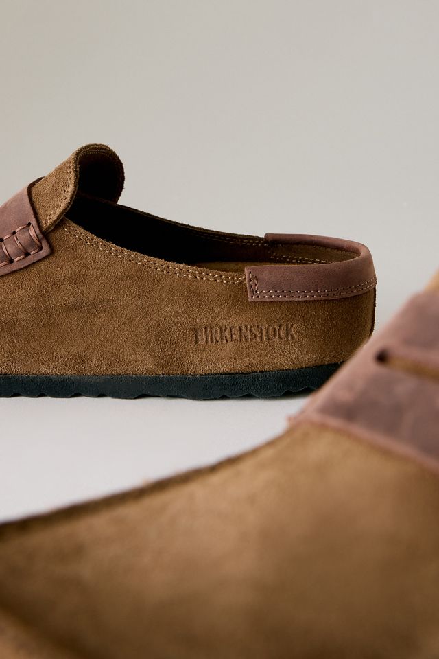 Birkenstock Naples Suede Clogs #3