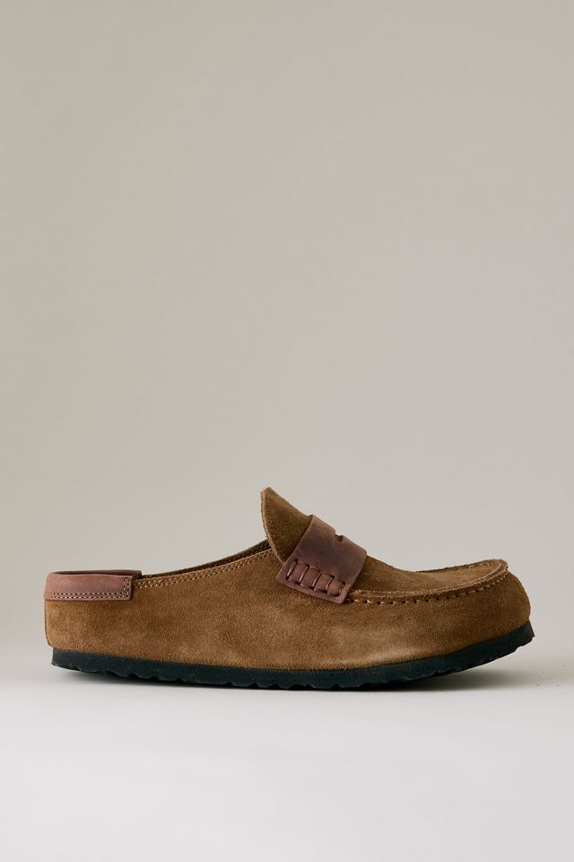 Birkenstock Naples Suede Clogs #1
