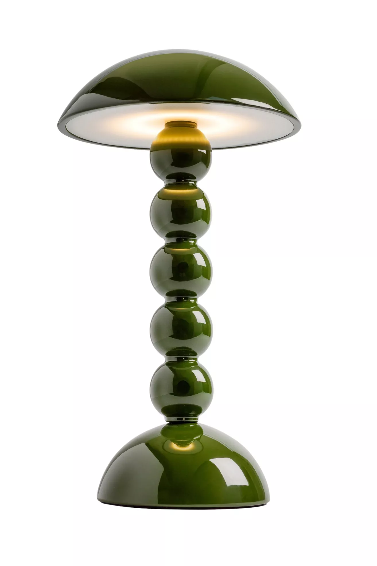 Addison Ross Bobbin Lacquered LED Cordless Rechargeable Table Lamp - thumbnail 7