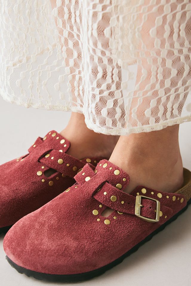 Birkenstock Boston Rivets Clogs | Anthropologie