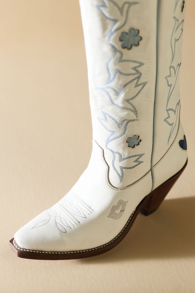 Besita Honey Embroidered Western Boots #2