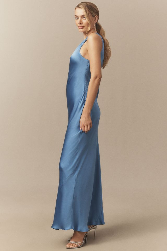 angelique floral cutout metallic strapless maxi dress Angelique Beaded Crepe Maxi Dress / Wine | MESHKI