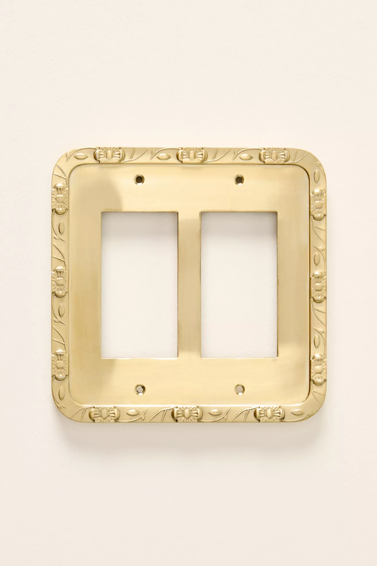 Floral Border Metal Switch Plate - thumbnail 5