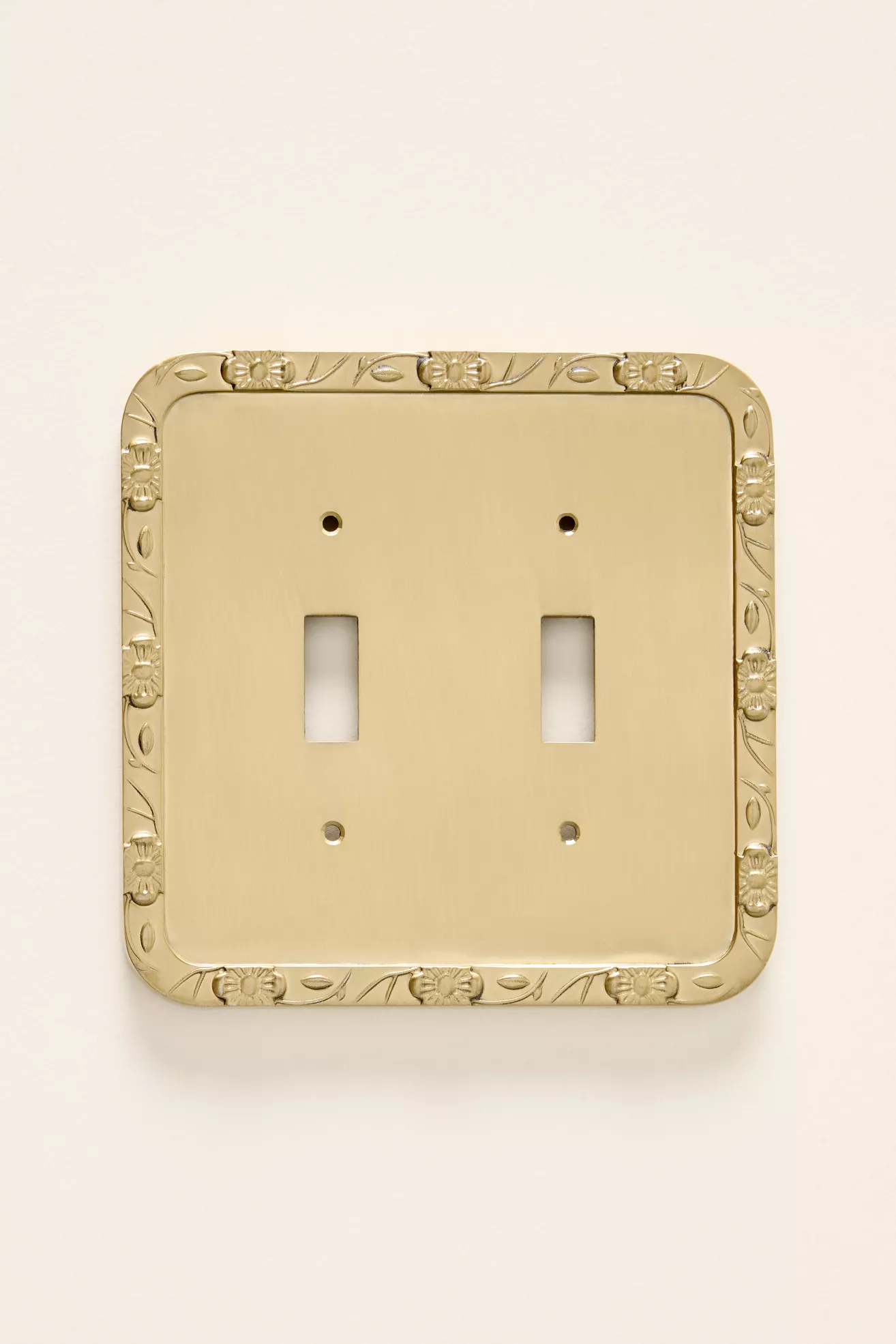 Floral Border Metal Switch Plate - thumbnail 6