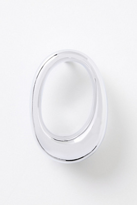 Anthropologie Bubble Polished Chrome House Numbers In Transparent