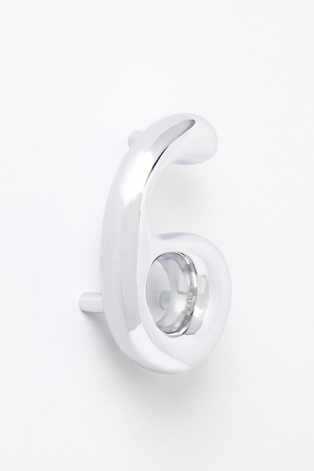Bubble Polished Chrome House Numbers #1