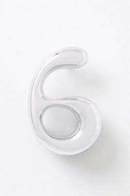 Bubble Polished Chrome House Numbers