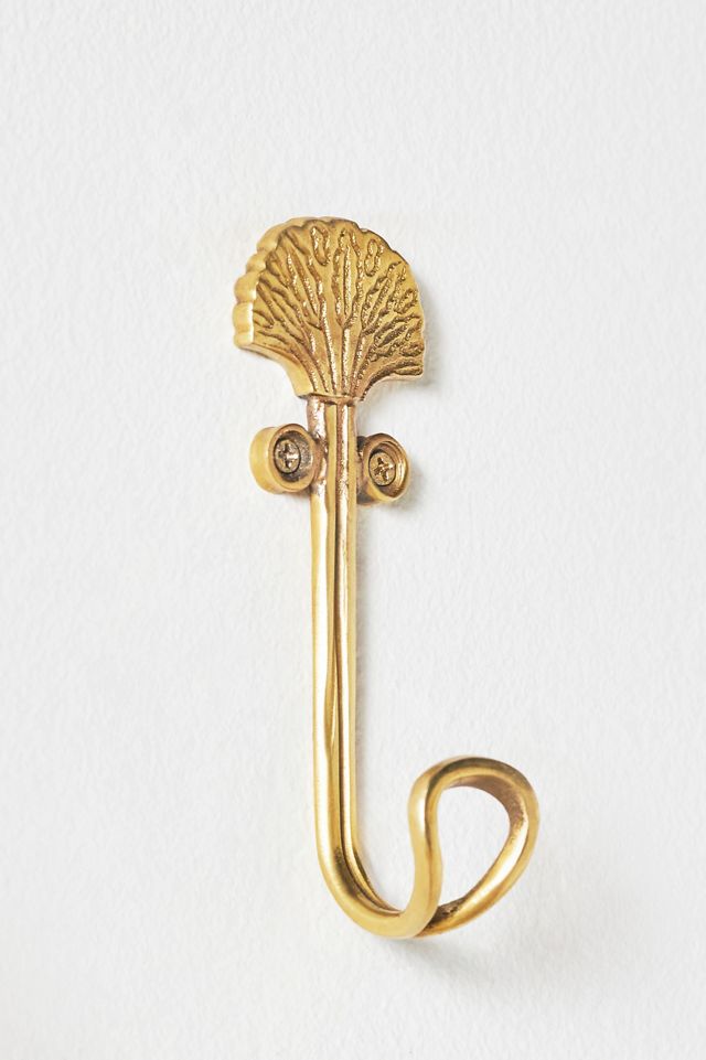 Tibetan Fan Bath Hook #1