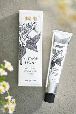 Formulary 55 Vintage Peony Hand Cream Tube
