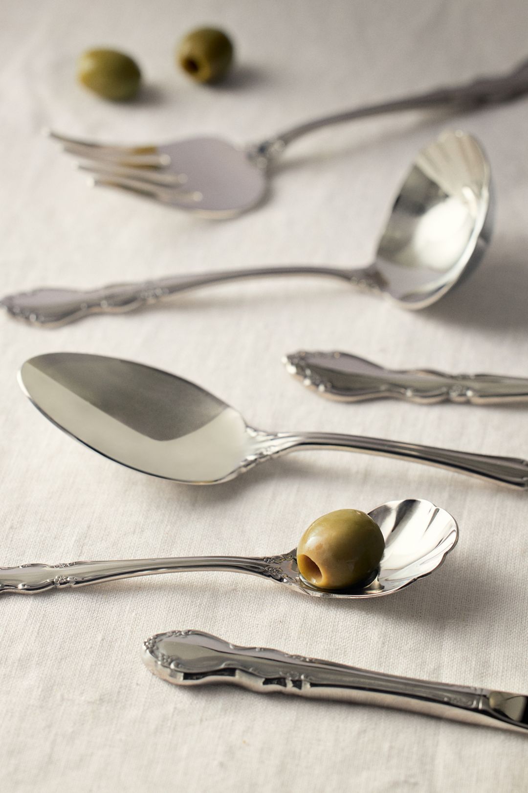 Dover 6-Piece Serve Set - Silver, Standard, Set Of 6