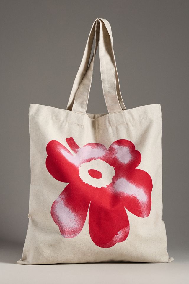 Marimekko Vankka Cotton Linen Tote Bag #1