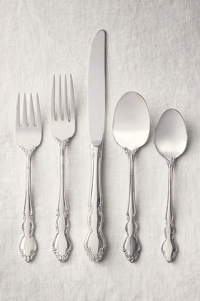 Dover Flatware 20-Piece Place Setting #1