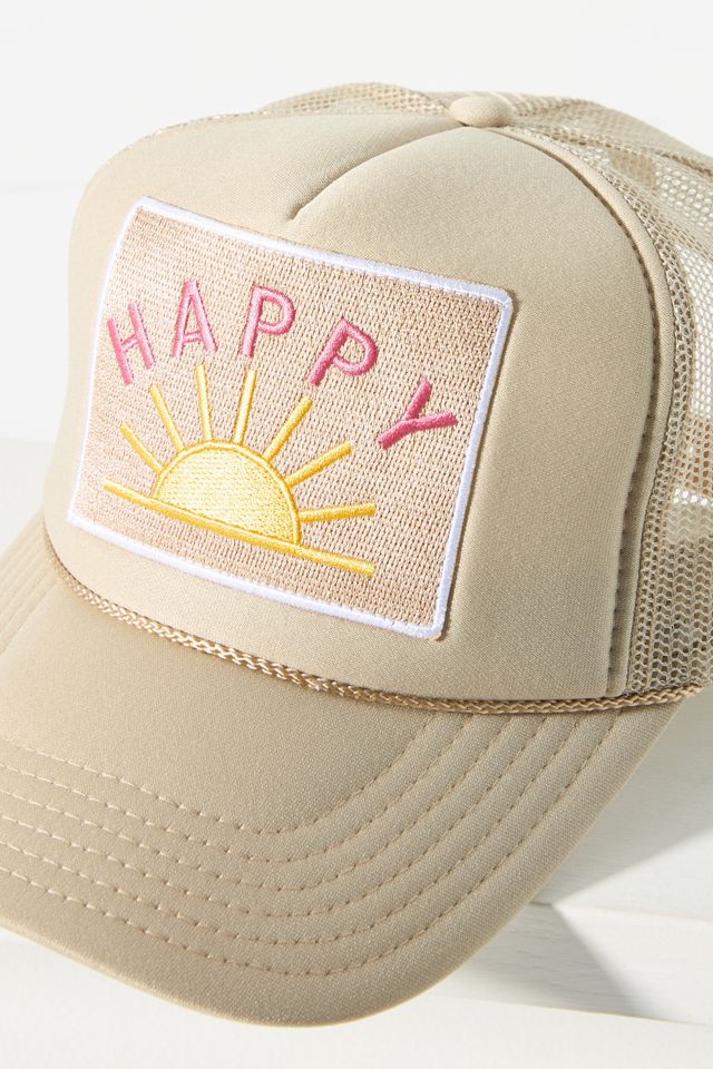Friday Feelin Happy Sun Trucker Hat #2