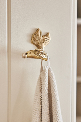 Koi Fish Mixed Metal Bath Hook