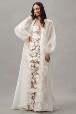Society James Faye Hooded Lace Cape | Anthropologie