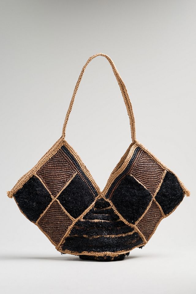 Made For a Woman Raffia Medium Tote #1