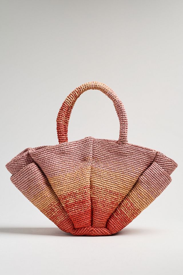 Made For a Woman Raffia Medium Tote #1