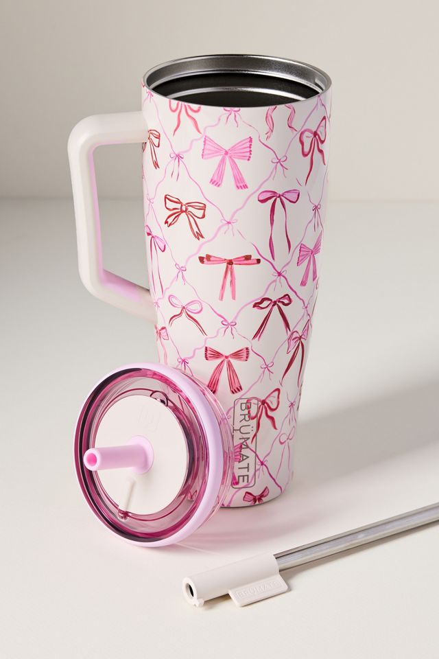 BrüMate 40 oz. Bow Era Straw Tumbler Water Bottle #1