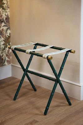 Painted Wood Luggage Rack