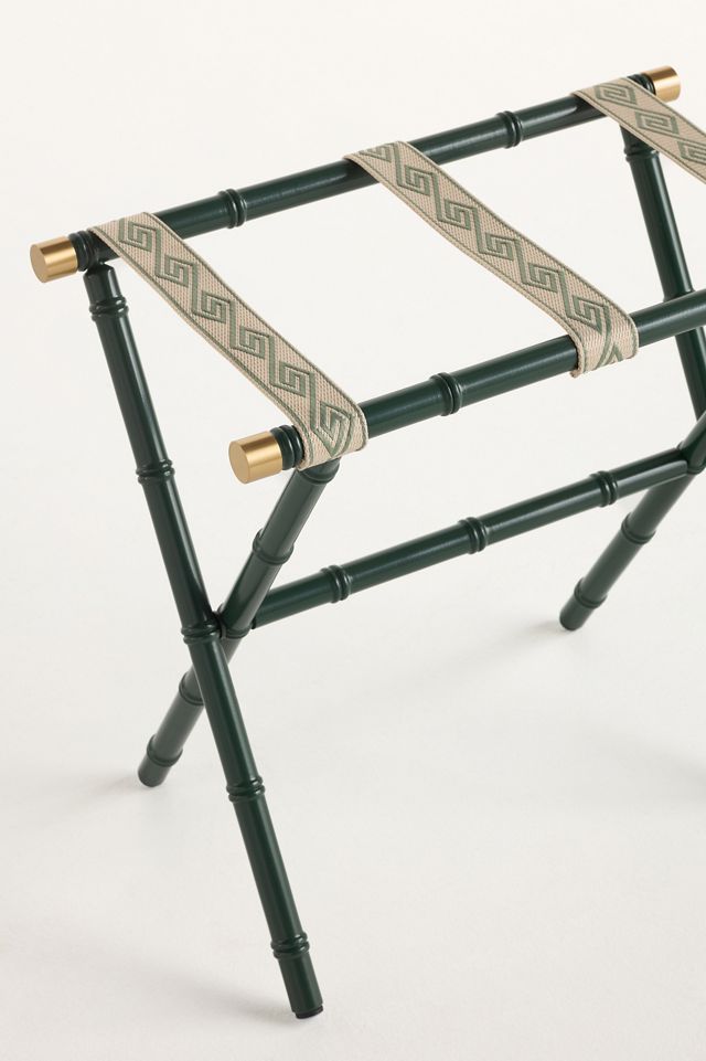 Painted Wood Luggage Rack #2