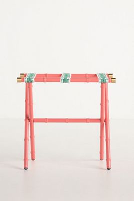 Painted Wood Luggage Rack
