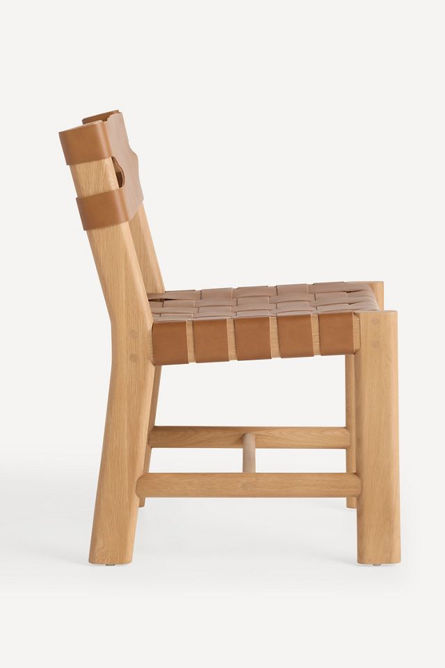 Leather Sling Dining Chair #2