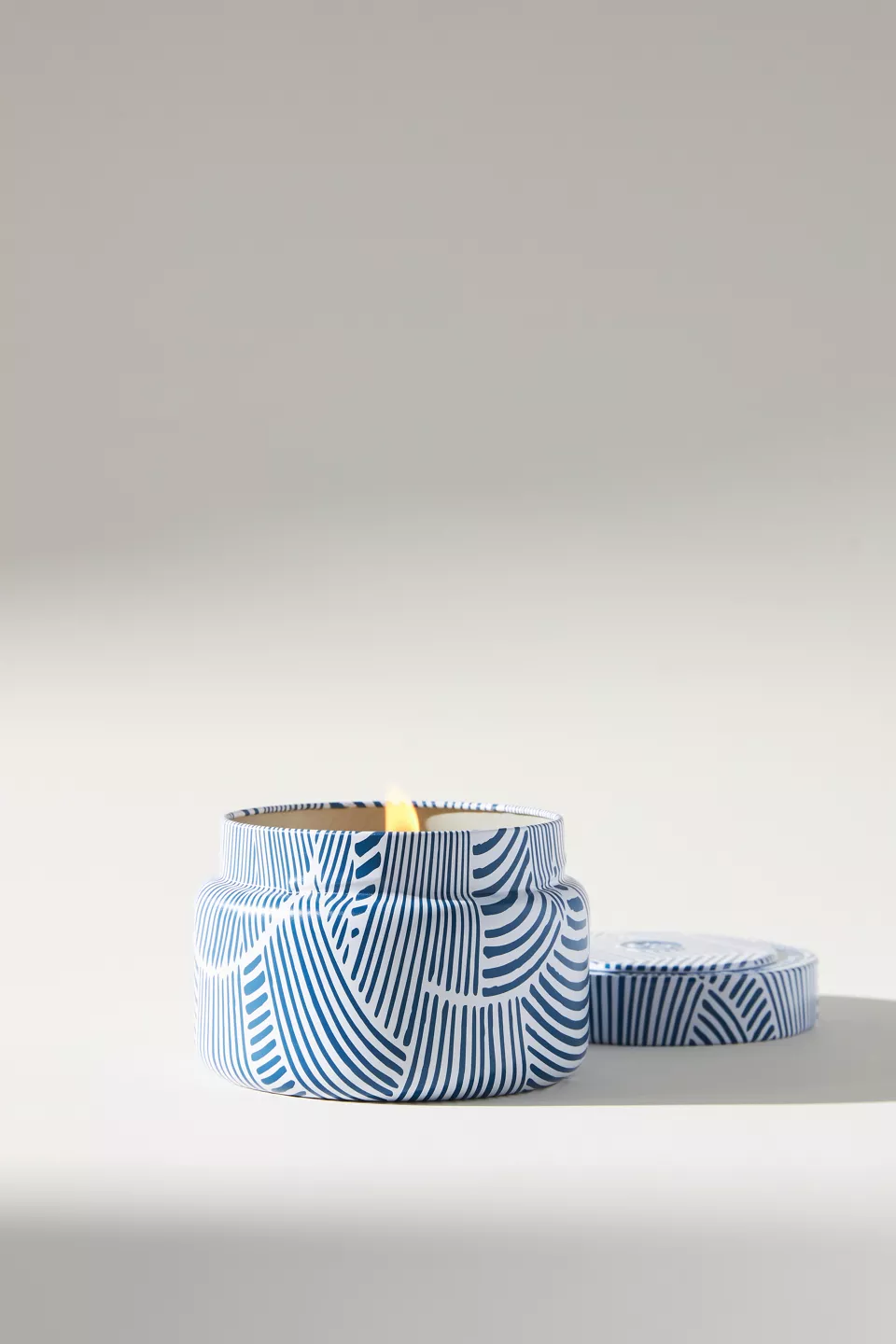 Anthropologie Volcano Candle (Capri Blue)