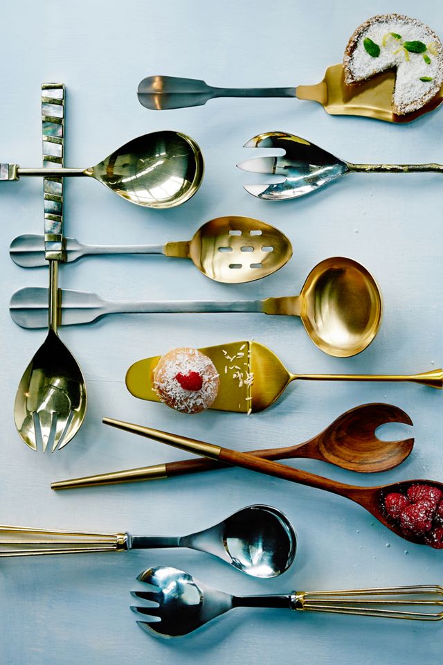 Gold-Tipped Pie Server #1