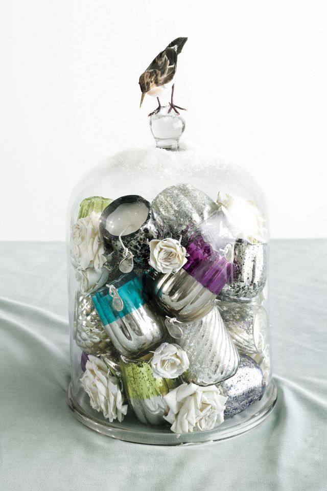 Capri Blue Cracked Ice Candle #1