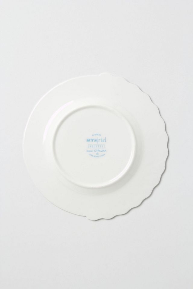 Unlikely Symmetry Orange Side Plate #1