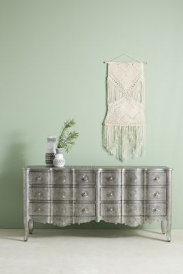 Hand-Embossed Six-Drawer Dresser