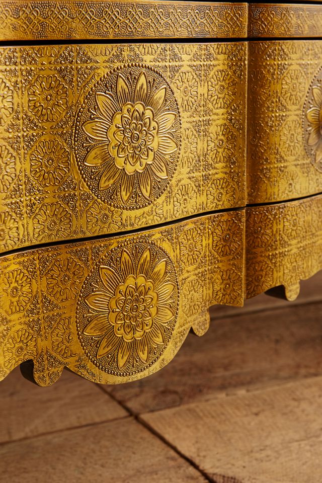 Hand-Embossed Six-Drawer Dresser #2