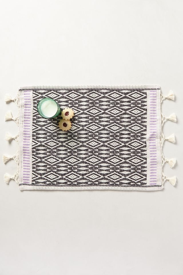 Netted Fringe Placemat Anthropologie