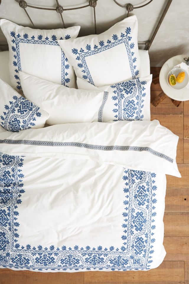 Coyuchi Aari Embroidered Shams #1