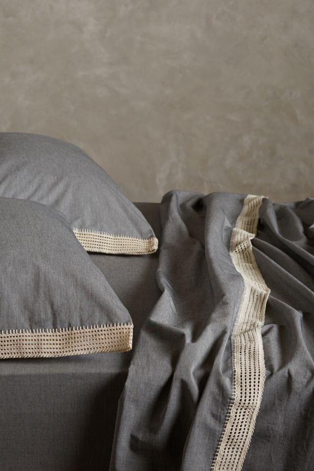 Coyuchi Crochet-Trimmed Shams #2