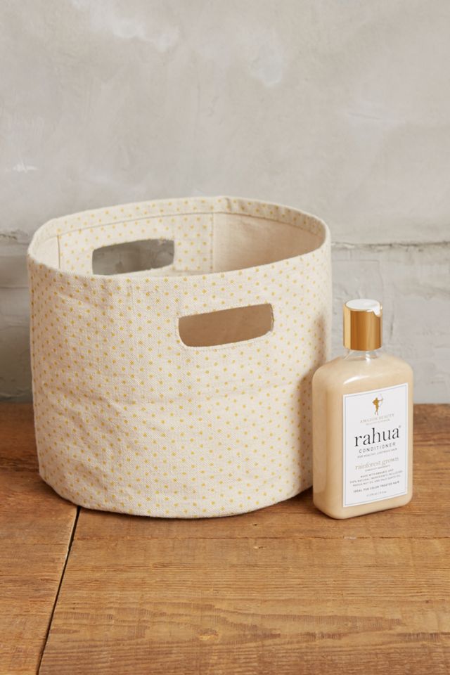 Pindot Canvas Bin #1