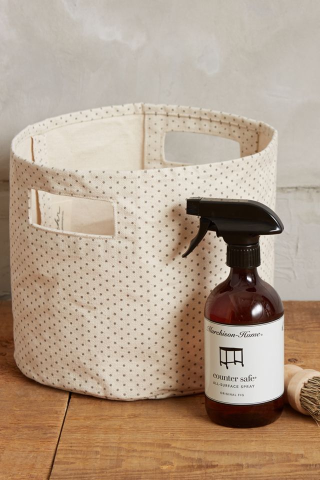 Pindot Canvas Bin #2