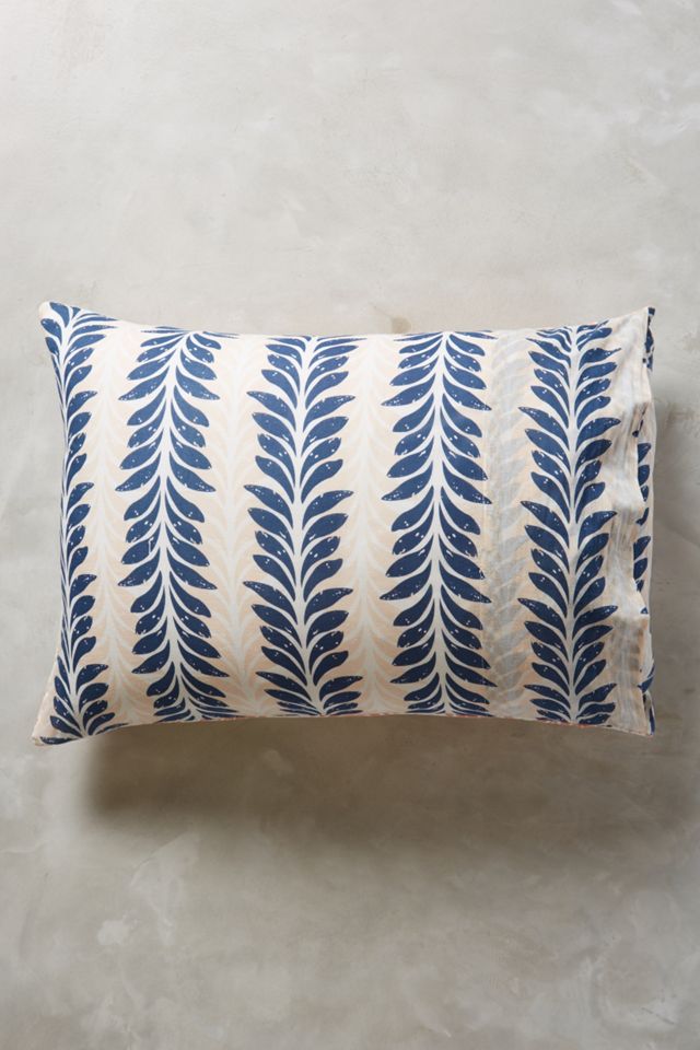 Woodblock Floral Shams #1