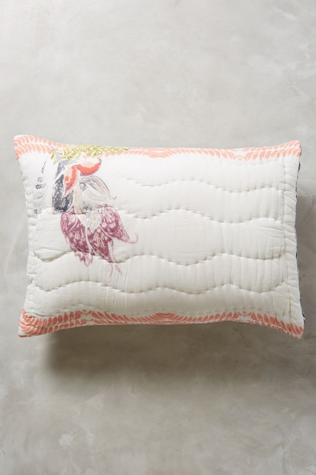 Woodblock Floral Shams