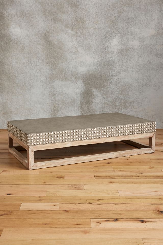 Cowrie Shell Coffee Table #1
