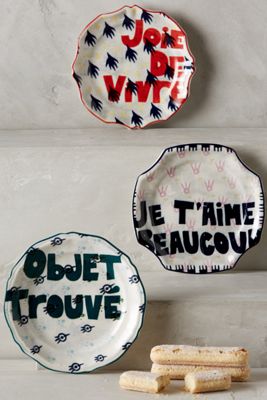 Joyeux Canape Plate