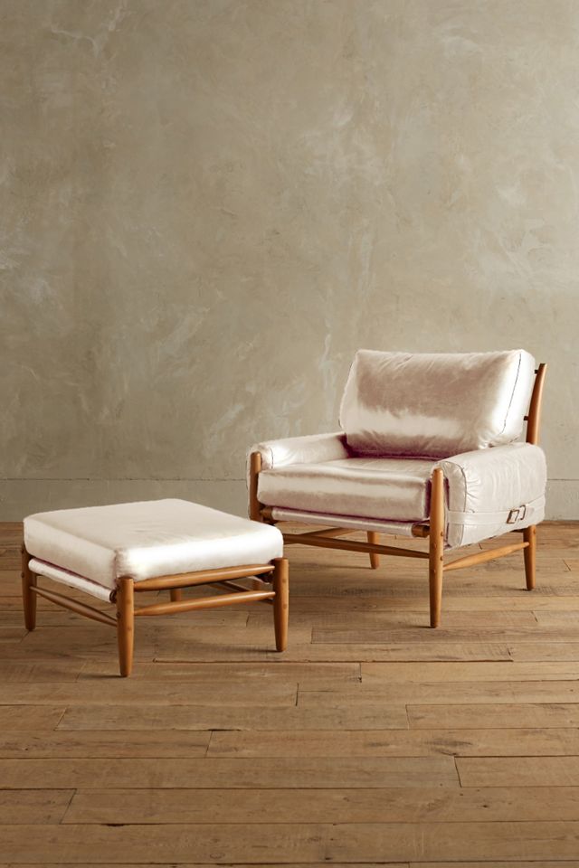 Premium Leather Rhys Ottoman #1