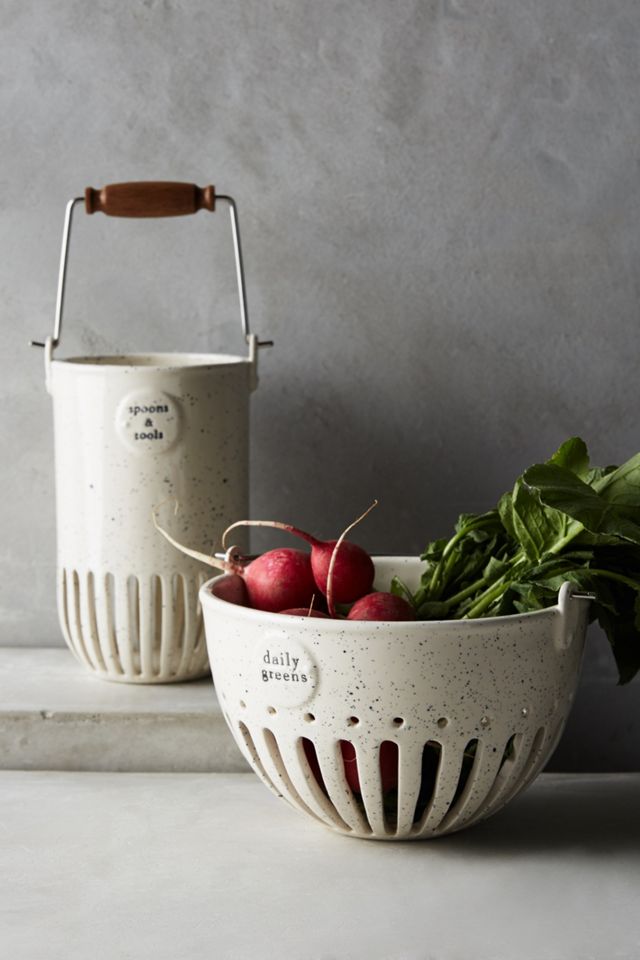 Dairy Pail Colander #1