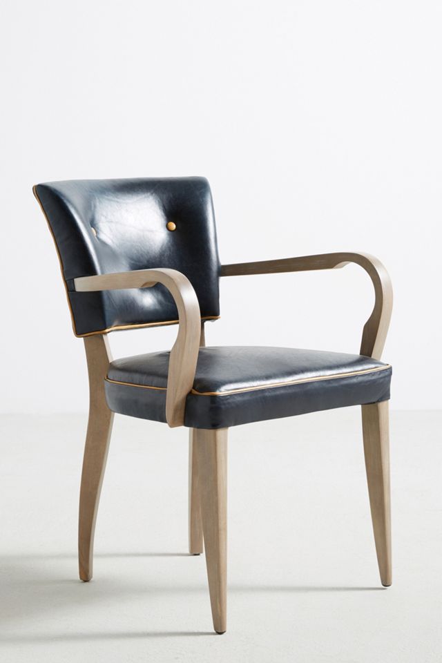 Premium Leather Promena Dining Armchair #1