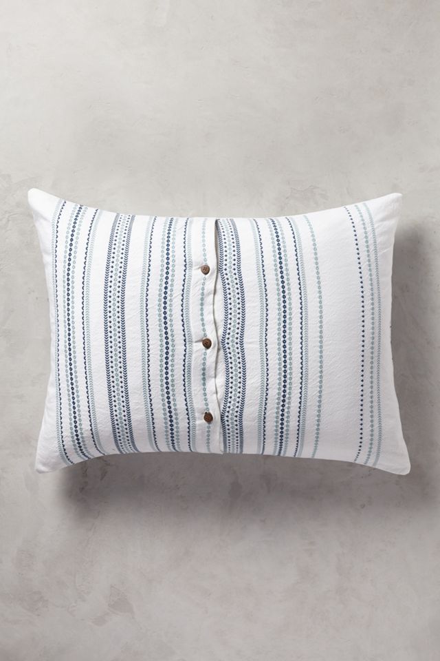 Coyuchi Geo Stripe Sham #1