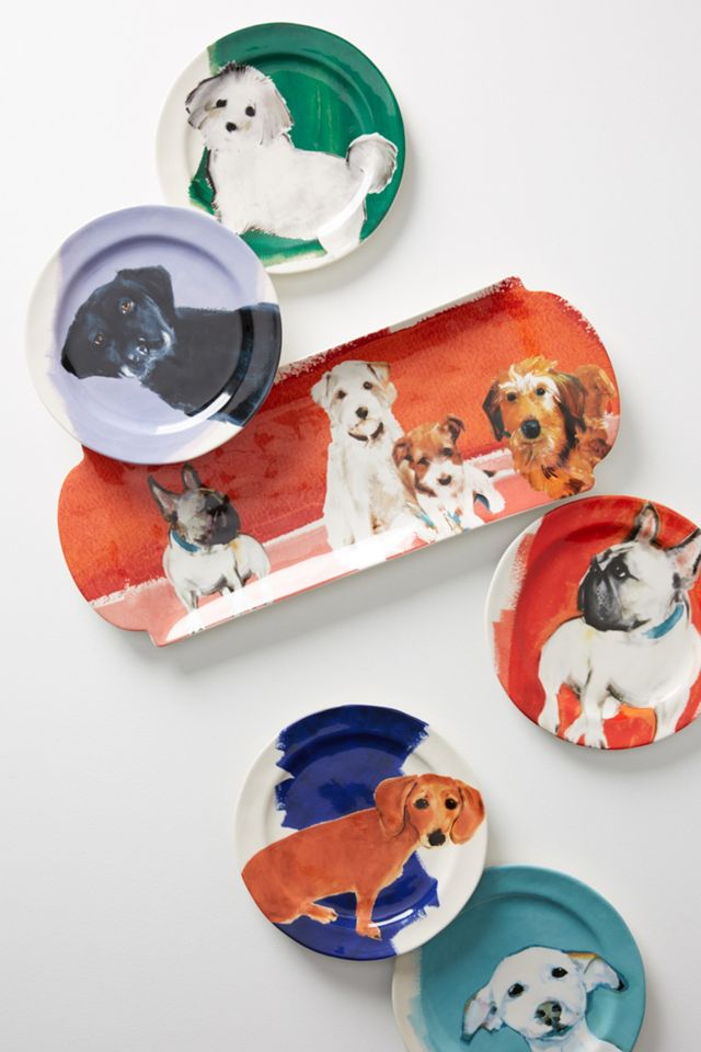 Sally Muir Dog-a-Day Dessert Plate #2